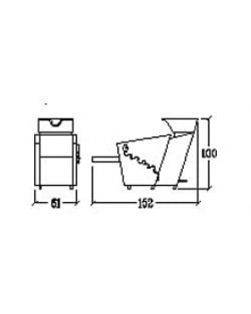 Мойка парикмахерская "SKYLINE RELAX + AIR MASSAGE"