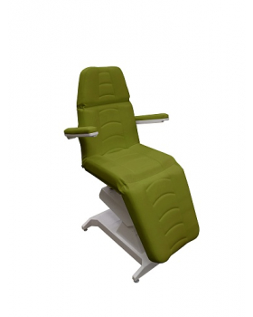 Косметологическое кресло “Ондеви-4”, 4 электропривода, откидные подлокотники, проводной пульт управления