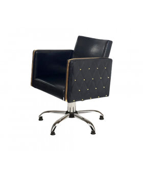 Парикмахерское кресло "Голдиум Блэк П"