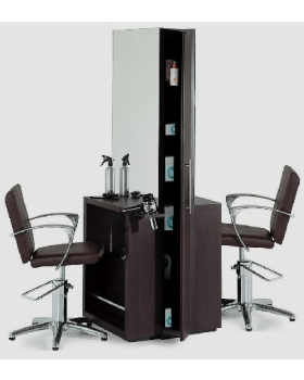 Мужское зеркало барбер двухстороннее "Ahead"