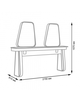Броу бар "Мирвуд Твин" двухсторонний