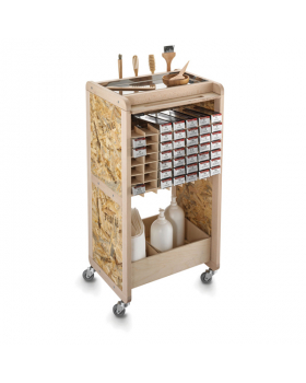 Тележка парикмахерская "TIMBER COLOR"