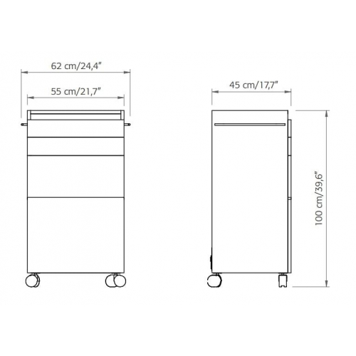 Тележка для СПА "T-Wax"