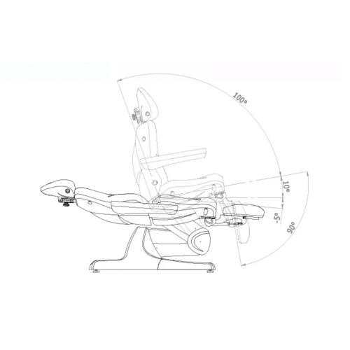 Педикюрное кресло "HZ-3870S" 3 мотора