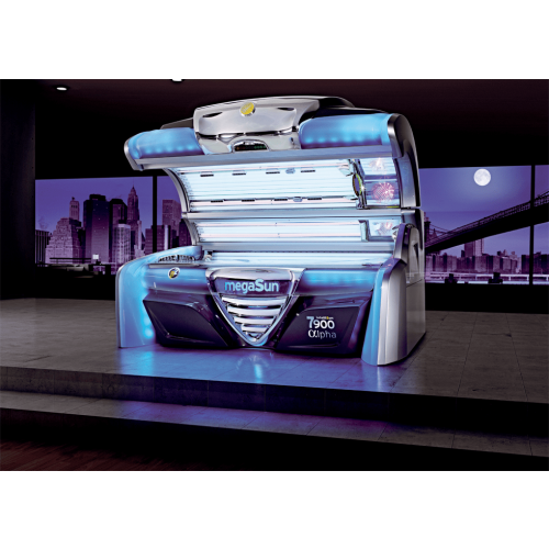 Горизонтальный солярий "MEGASUN 7900 αlpha Ultra Power"