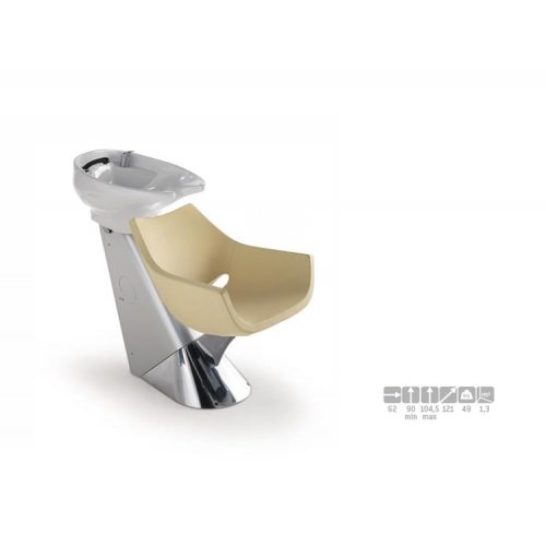 Мойка парикмахерская "ALU WASH SMILE"