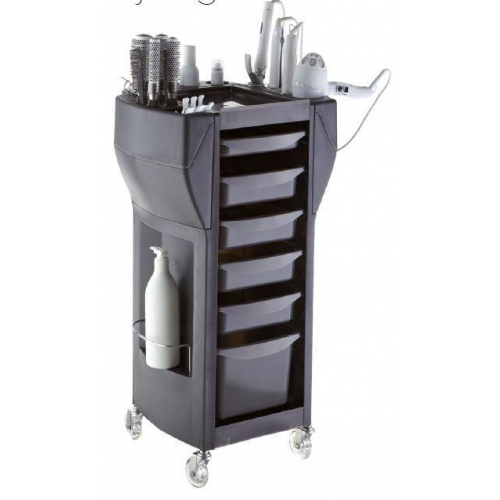 Парикмахерская тележка "UP GRADE STYLING BLACK SPEEDY"